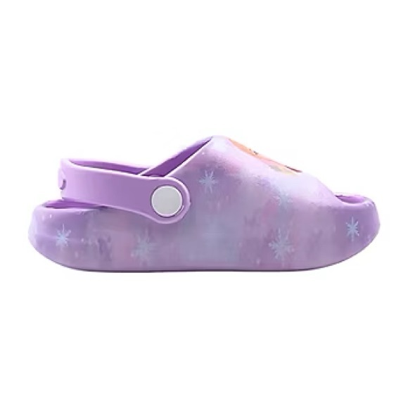 Disney Frozen Kids' Lavender Clogs - Picture 2 of 4